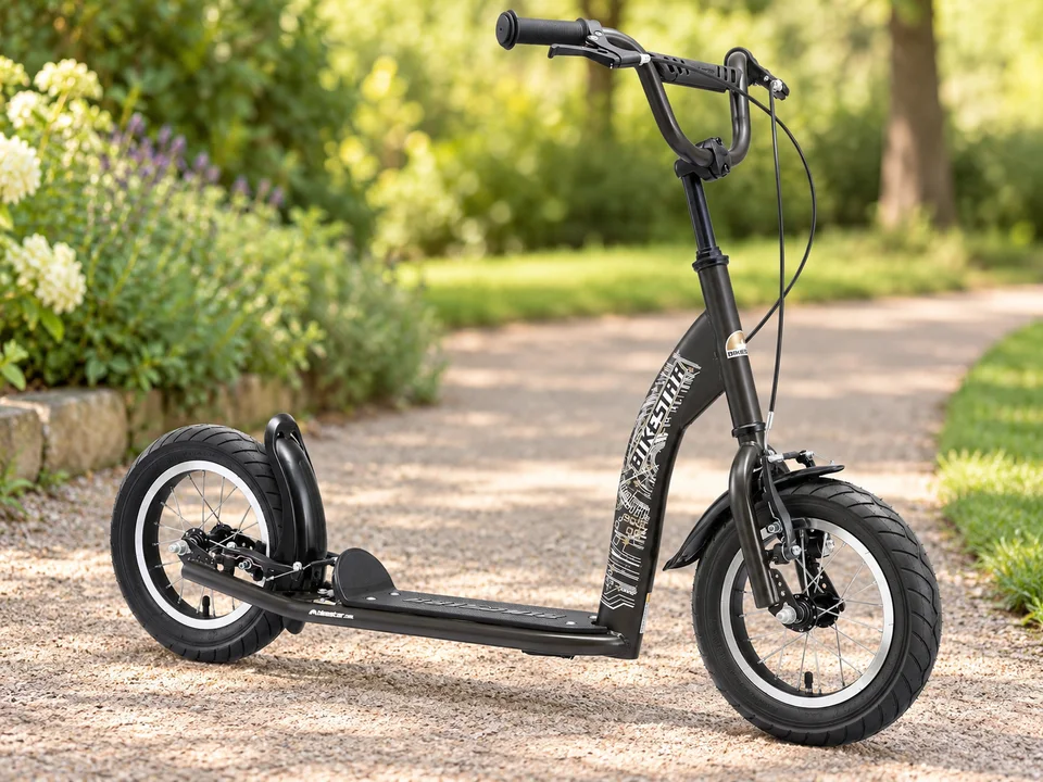 STAR SCOOTER Sport 12 pouces, mise en scène illustrée