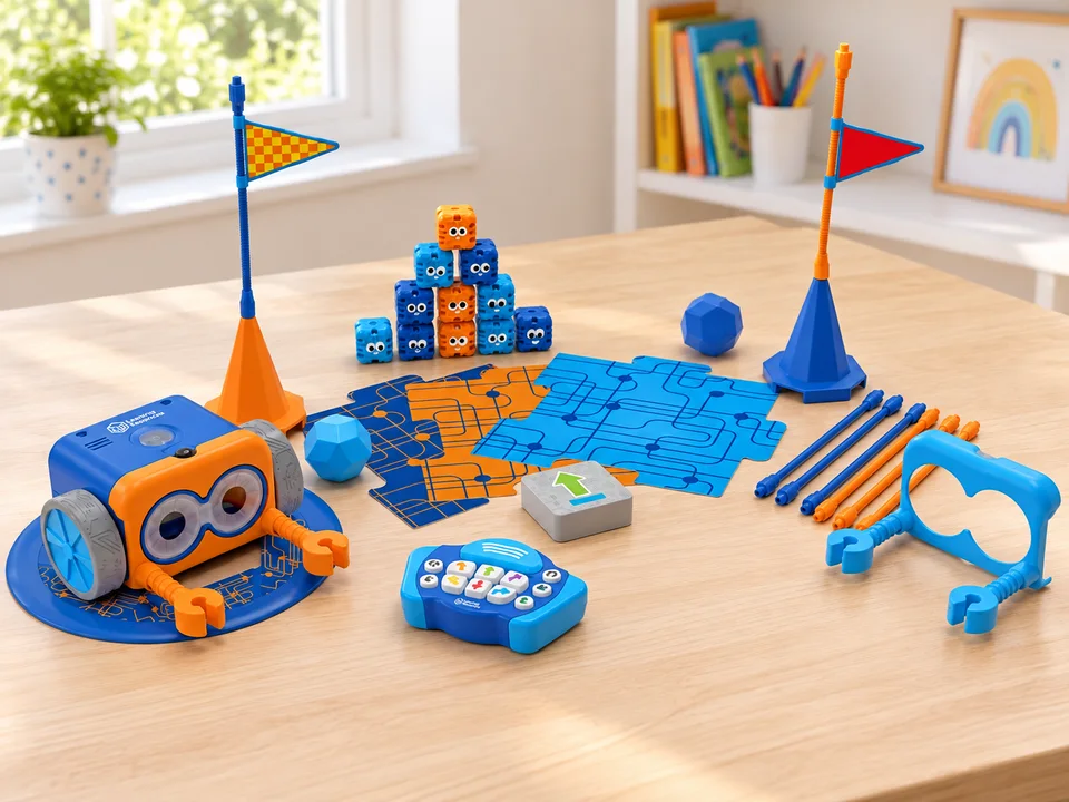 Botley 2.0 kit d'activités de codage 77 pièces LER2938, mise en scène illustrée