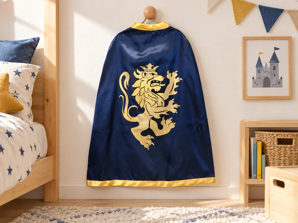 Cape de chevalier Noble Knight, référence 316LT, mise en scène illustrée