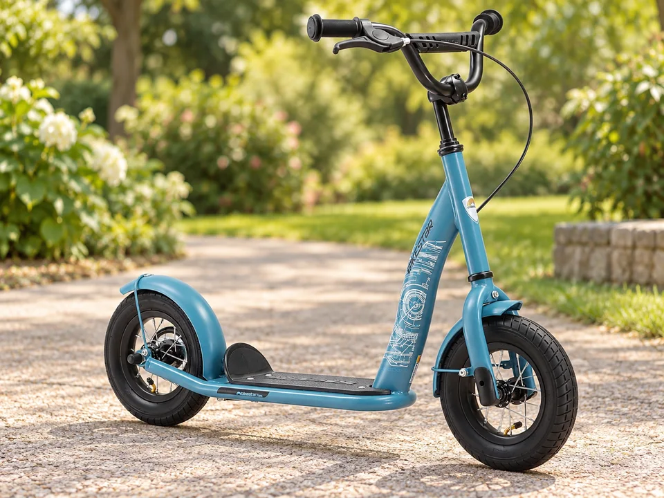 STAR SCOOTER Classique 10 pouces, mise en scène illustrée